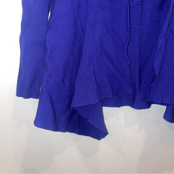 Cutter & Buck Women's Blue Open Front Sweater - Picture 4 of 8